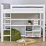 Hoppekids ECO Luxury højseng 90x200 cm med stige - hvid