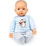 Mami Baby dukketøjsæt str 42-46 cm - flere varianter - assorteret