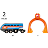BRIO 33971 Smart Tech Sound Lokomotiv med lydoptager