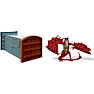 Mini arena drage figur – flere varianter – assorteret