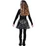 Halloween glam skelet kostume str. 128