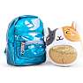 Bamse nøglering 10 cm - flere varianter - assorteret