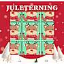 Juleterning - flere varianter - assorteret