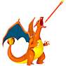 Pokemon figursæt 2-pak - Charizard og Pikachu