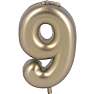 Salling kagelys "9" - Guld