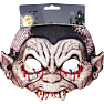 Halloween halvmaske - flere varianter - assorteret