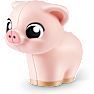 Eggy wawa bath time - large- assorteret