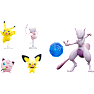 Pokémon Battle figurer 5-pak