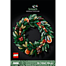 LEGO Icons Krans Boligindretningssæt med julepynt 10340