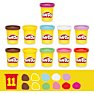 Play-Doh lagkagestykker legesæt
