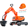 Falk Toys Kubota gravemaskine