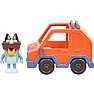 Bluey køretøj med figur flere varianter - assorteret