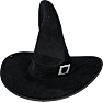 Halloween heksehat - flere varianter - assorteret