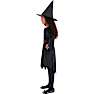 Halloween sort hekse kostume str. 180