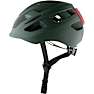 SCO Premium børnecykelhjelm med lys - grøn