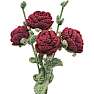 DIY hæklet buket - rose