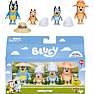 Bluey figurer familie telt-tur 4-pak
