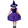 Halloween violet hekse kostume str. 116