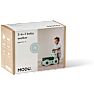 MODU 3-i-1 gåvogn - Ocean Mint / Forest Green