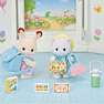 Sylvanian Families vuggestue-venner - walk along duo
