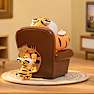 Alexander The Fat Tiger figur - flere varianter - assorteret
