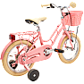 SCO Fashion børnecykel 1 gear 14" 2025 - lyserød