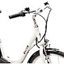 SCO E-Tour dame elcykel 28" 10AH - hvid