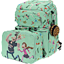 Danpen junior Sallys far skoletaske - pastel