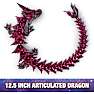 CrystaLynx Dragon krystalæg - flere varianter - assorteret