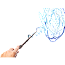 Harry Potter Lumos tryllestav med LED-lys 20 cm