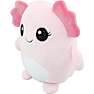 Rund axolotl bamse 18 cm