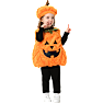 Halloween lille plysgræskar kostume str. 104