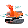 Falk Toys Kubota gravemaskine