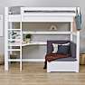 Hoppekids ECO Luxury MEGA-seng 90x200 cm - hvid