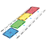 Magna-Tiles magnetisk byggesæt - 33 dele