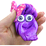 Doctor Squish DIY putty figur - lilla