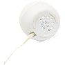 Salling NatteRo kanin vækkeur og lampe - hvid