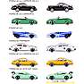 Majorette Porsche legetøjsbil - flere varianter - assorteret