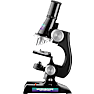 Science microscope set with light