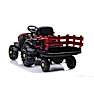 Traktor med trailer - Rød