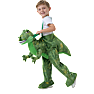 Rid-på-dino kostume str. 128