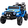 Offroader ride-on bil - blå