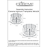 Extreme Inground havetrampolin Ø: 366 cm
