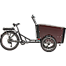 SCO Premium E-Cargo lad elcykel 15AH - sort