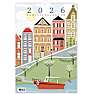 Familiekalender 2026 - modern