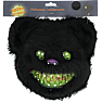 Halloween killer bjørn maske H: 24 cm - sort