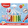 Maped Color'Peps voksfarver 12 stk.