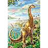 Schmidt Puzzles eventyr med dinosaurerne puslespil 3x48 brikker