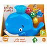 Bright Starts fjollet og spruttende hval
