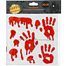 Halloween vindues klistermærker - flere varianter - assorteret